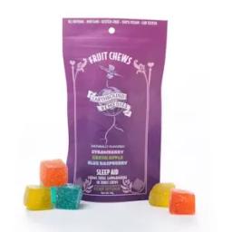 SLEEP AID MIXED SPECTRUM CBD/CBN/CBG FRUIT CHEWS - 20MG CBD: 20MG CBN: 20MG CBG