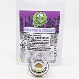 Grapes & Cream Live Rosin (1g)