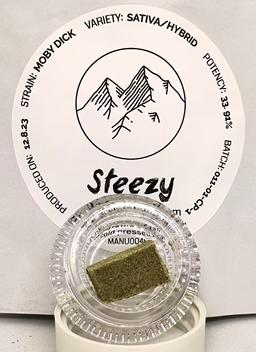 CLEAN CANNABIS CO Moby Dick Cold Pressed Hash | Steezy