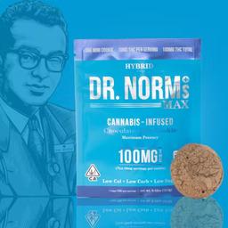 Dr. Norm's Chocolate Chip 100mg MAX Cookie - HYBRID