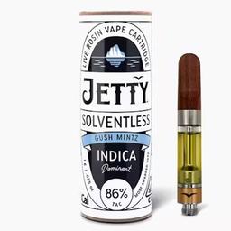 Jetty Extracts Gush Mintz OCal Solventless Cartridge 1g