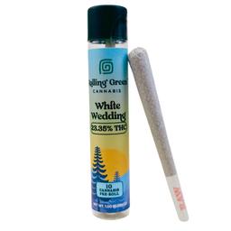 ROLLING GREEN White Wedding 1g Preroll