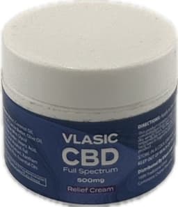 Vlasic Labs CBD Full Spectrum Relief Cream (500mg) Vlasic Labs CBD Full Spectrum Relief Cream (500mg)